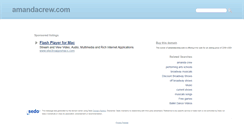 Desktop Screenshot of amandacrew.com